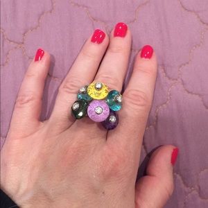 Fun gemstone ring